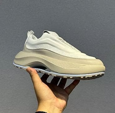 Өтүктөр: Эркектердин кроссовкасы, 40, 40.5, AM Coatings, Колдонулган, түсү - Саргыч боз, Өзү алып кетүү — 1