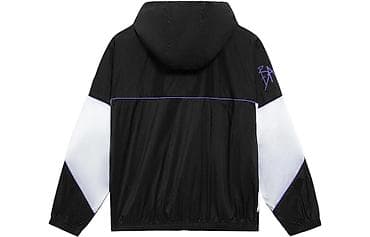 slim patch: Ветровка Li-Ning BadFive Logo Loose Fit Jacket “Black White” - Цвет — 1