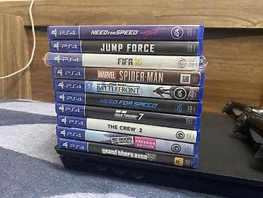 Портативные консоли: Игровой комплект для PS4 Состав: - Два беспроводных геймпада — 1