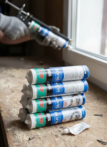 Akfix 100E Universal Silicone Sealant — универсальный силиконовый