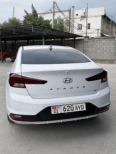 бампер рх: Hyundai Avante: 2018 г., 1.6 л, Автомат, Бензин — 7