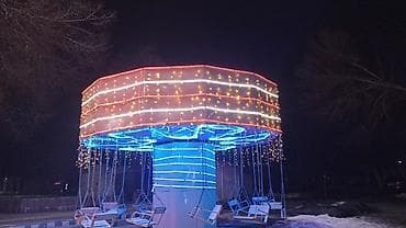 кок ой: Аттракционы для парка/набережной/сквера - Семейный веломобиль с — 5