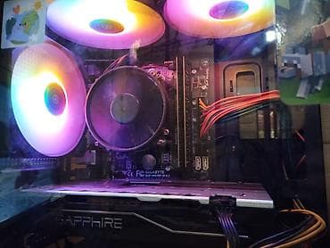 Компьютер, ядер - 4, ОЗУ 16 ГБ, Игровой, Intel Core i7, AMD Radeon RX 580
