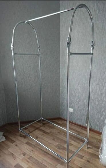 Вешалки: Длина 112см, ширина 57, высота 204см. Полностью разбирается! — 1