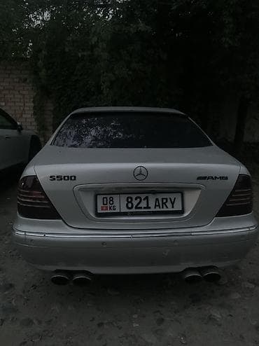 e55 compressor: Mercedes-Benz S-Class: 2000 г., 5 л, Автомат, Бензин, Седан — 4
