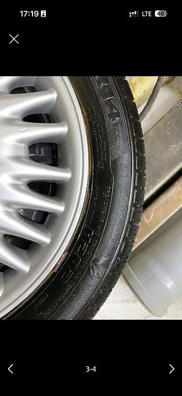 меняю диски на 14: Колеса в сборе 155 / 65 / R 14, Лето, Комплект, Легковые, Железные, отверстий - 4 — 2