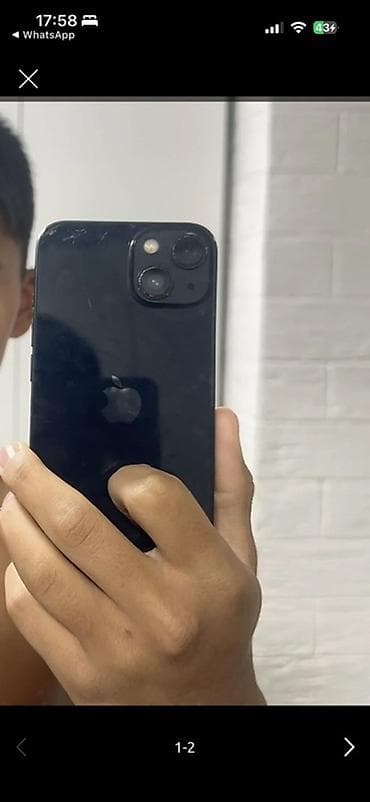 iphone 10 pro: IPhone 13, Б/у, 128 ГБ, Midnight, 83 % — 1