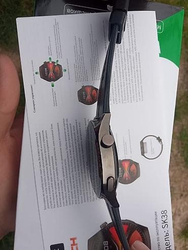 смарт часа: Смарт-часы SK38 в комплекте с тремя ремешками Что внутри: - — 5