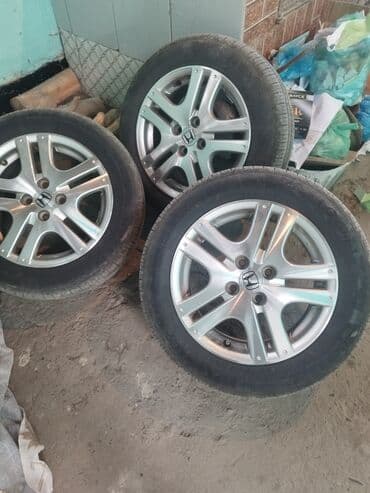 авто ру шины и диски б у: Литые Диски R 15 Honda, Комплект, отверстий - 4, Б/у — 2