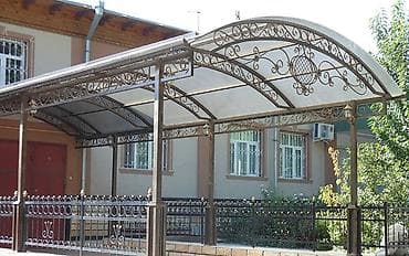 столы для кемпинга: Навес, Арочный, Металл, Поликарбонат — 5