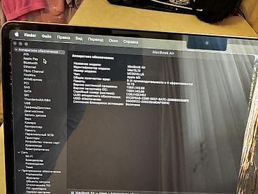 swift 3: Ноутбук, Apple, 16 ГБ ОЗУ, Apple M3, 15.4 ", Б/у, Для работы, учебы, память eMMC — 5