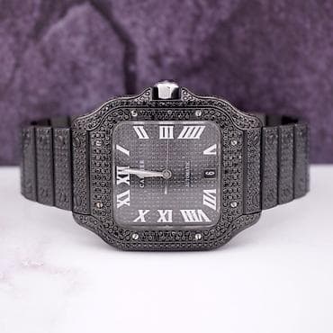 Cartier Santos😻 • Часы 1:1 клон наивысшего качества. • Клон — 2
