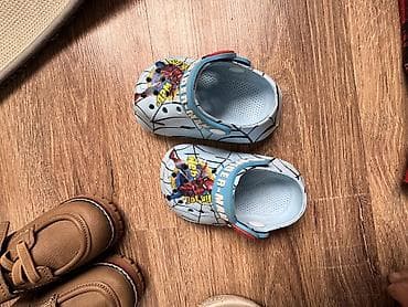 air conditioner: Детские сабо (кроксы) с персонажем «Spider‑Man» - Цвет — 3