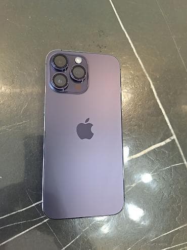 Мобильные телефоны и аксессуары: IPhone 14 Pro Max, Б/у, 256 ГБ, Deep Purple, 87 % — 2