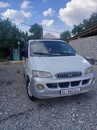 Транспорт: Hyundai Starex: 2000 г., 2.6 л, Кол менен иштөөчү, Дизель, Вэн/Минивэн — 1