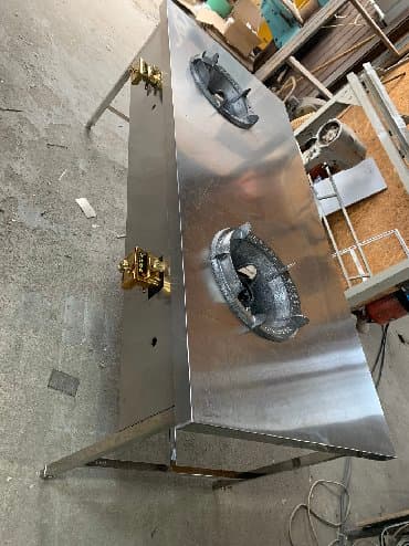 спираль для сенсорных плит: Горелка для вока со столом — 4