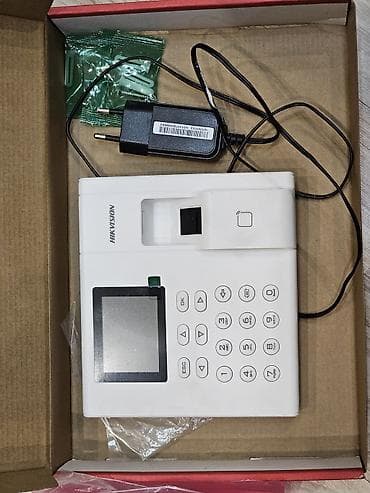 Оборудование для производства: Терминал учета рабочего времени Hikvision (Fingerprint/Card) — — 3