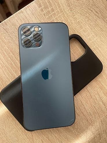 IPhone 12 Pro, 128 ГБ, Pacific Blue, Чехол