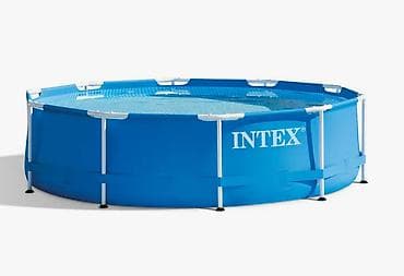 Бижутерия: Каркасный бассейн #28200 Metal Frame Pool 305х76 см - — 3