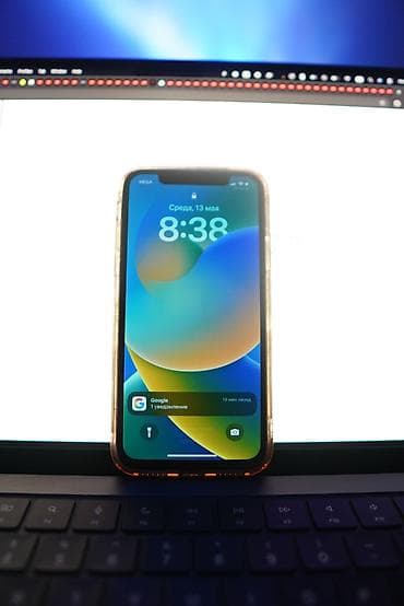 IPhone X, Б/у, 64 ГБ, Space Gray, Чехол, 67 %