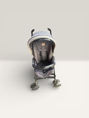 Коляскалар: Балдар арабасы, түсү - Күмүш, Колдонулган — 2