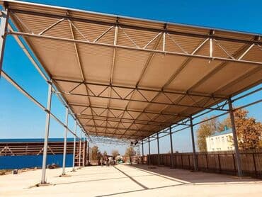 ищу склад на аренду: Рядом с рынком Дордой сдается склад 365кв2 с навесом, до Джунхай 800м — 1