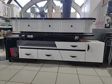 дерево мебель: Тумба и подставка для телевизора, Напольная — 4