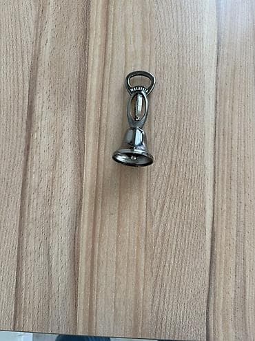 Брелок, Металл, Новый, Унисекс, цвет - Серебристый