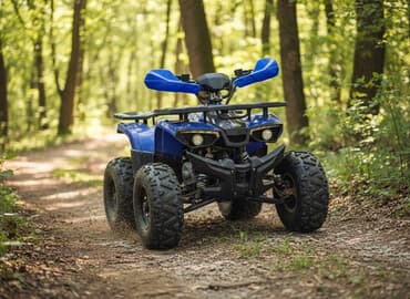 реставрация амортизаторов мотоцикла: Квадроцикл Бензин, 130 куб. см, Детский — 1