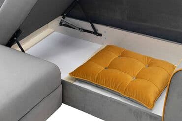 бу мебель для спальни: Диван угловой раскладной Френсис, ТД259 Темно-серый, Нижегородмебель и — 7