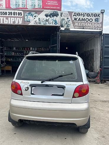 belarus mtz 82 2: Daewoo Matiz: 2003 г., Механика, Бензин, Хэтчбэк — 6