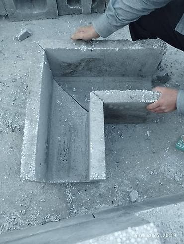 блоки грибы: Полистиролбетонный блок, 600x300x200, D600, Самовывоз, Платная доставка — 3