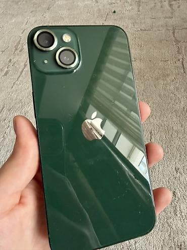 IPhone 13, Б/у, Зеленый, Кабель, 86 %
