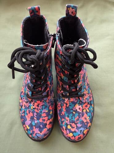 Детские ботиночки в стиле "берцы"