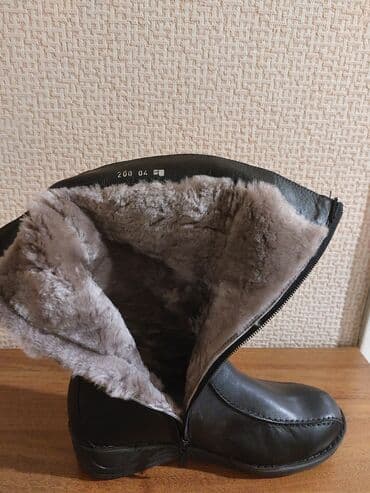 сапоги зимние женские натуральная кожа натуральный мех распродажа: Зимние женские сапоги отличного качества! Материал - натуральная кожа — 5