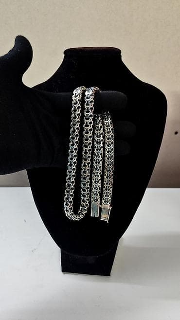 Цепь "Рамзес" Серебро 925 проба Вес 98 грамм Длина 60 см Ширина 10 мм at lalafo.kg Цепь "Рамзес" Серебро 925 проба Вес 98 грамм Длина 60 см Ширина 10 мм