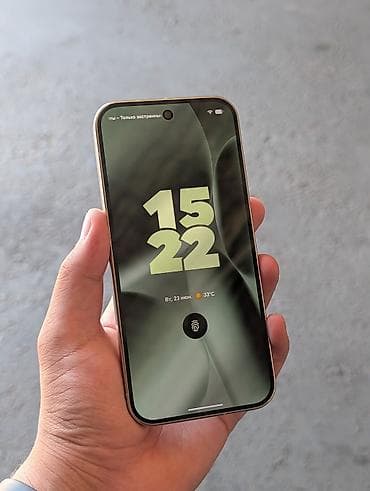 google p: Google Pixel 10 Pro, Б/у, 256 ГБ, цвет - Зеленый, 1 SIM, eSIM — 3