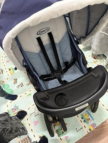 продам бу коляски: Коляска для двоих детей Graco (тандем, сиденья одно за другим) — 4