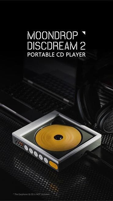 bluetooth speaker: CD-проигрыватель Moondrop DiscDream 2 💿 MOONDROP DiscDream 2 — — 3