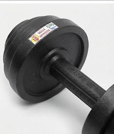 Гантели: Разборные Гантели 💪🏻 1кг=170сом ▫️разборные, железные (чугун) — 5