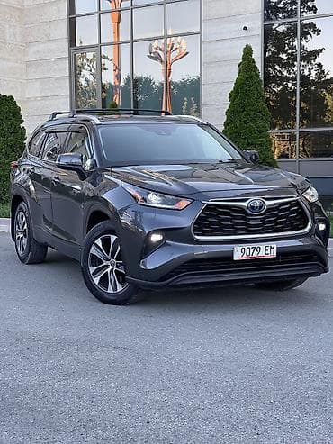 полный комплектация: Toyota Highlander: 2021 г., 2.5 л, Автомат, Гибрид, Кроссовер — 1