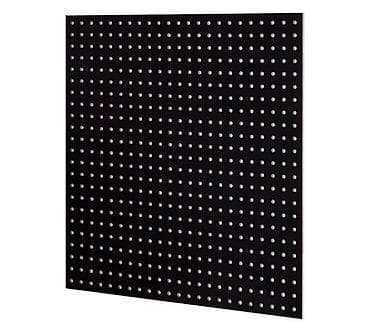 time try: Перфорированный панельный щит (pegboard), черный. - Материал: плотная — 1
