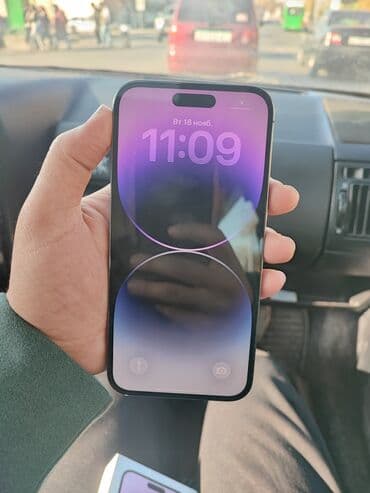 iphone xs max цена в бишкеке бу: IPhone 14 Pro Max, Б/у, 256 ГБ, Deep Purple, Зарядное устройство, Защитное стекло, Чехол, 87 % — 3