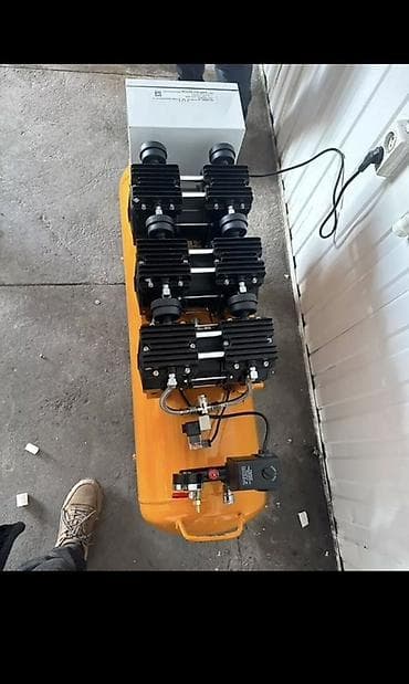 Тиски: Компрессор Для покраски, Электрический, Бесшумный — 2