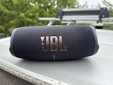 музыкальный центр калонка: JBL Charge 5 — портативная Bluetooth-колонка с защитой IP67 — 3
