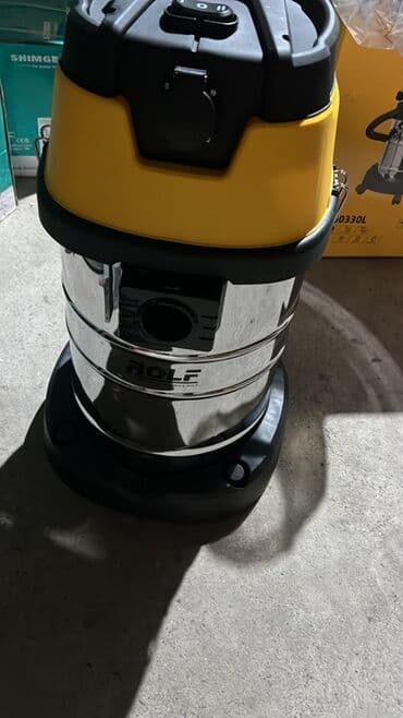 Генераторлор: Промышленный пылесос ROLF (желто‑черный, нержавеющая сталь) - Тип — 3