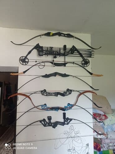 Велозапчасти: Луки рекурсивные 40 lbs, металлические, деревянные, из эпоксидной — 10