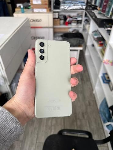 ufs 4: Samsung Galaxy S21 FE, Б/у, 128 ГБ, цвет - Зеленый, В рассрочку, 2 SIM — 2