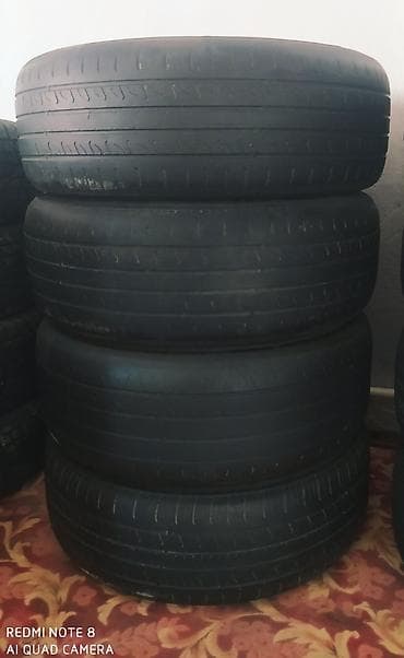70 сом: Дөңгөлөктөр монтажда 215 / 60 / R 17, Жай, Колдонулган, Комплект, Жеңил унаалар, Куйма, тешиктери - 5 — 8