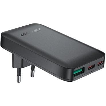 hdmi micro usb: Сетевое зарядное устройство ACEFAST с тремя портами - 3 выходных — 1